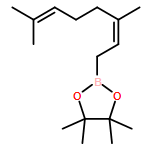 1,3,2-Dioxaborolane, 2-[(2E)-3,7-dimethyl-2,6-octadien-1-yl]-4,4,5,5-tetramethyl- 