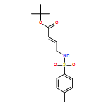 2-Butenoic acid, 4-[[(4-methylphenyl)sulfonyl]amino]-, 1,1-dimethylethyl ester, (2E)- 