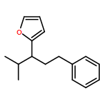 Furan, 2-[(1S)-2-methyl-1-(2-phenylethyl)propyl]- 