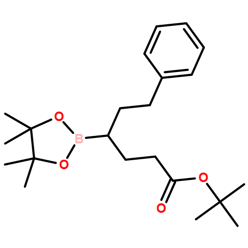 1,3,2-Dioxaborolane-2-butanoic acid, 4,4,5,5-tetramethyl-γ-(2-phenylethyl)-, 1,1-dimethylethyl ester 