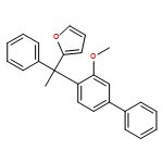 Furan, 2-[(1S)-1-(3-methoxy[1,1-biphenyl]-4-yl)-1-phenylethyl]- 