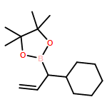 1,3,2-Dioxaborolane, 2-(1-cyclohexyl-2-propen-1-yl)-4,4,5,5-tetramethyl- 