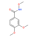 Benzamide, N,3,4-trimethoxy- 