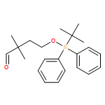 Butanal, 4-[[(1,1-dimethylethyl)diphenylsilyl]oxy]-2,2-dimethyl- 