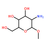 β-D-Glucopyranoside, methyl 2-amino-2-deoxy- 