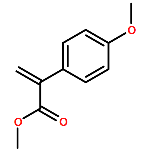 Benzeneacetic acid, 4-methoxy-α-methylene-, methyl ester 