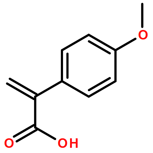 Benzeneacetic acid, 4-methoxy-α-methylene- 