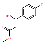 Benzenepropanoic acid, 4-fluoro-β-hydroxy-, methyl ester, (βR)- 