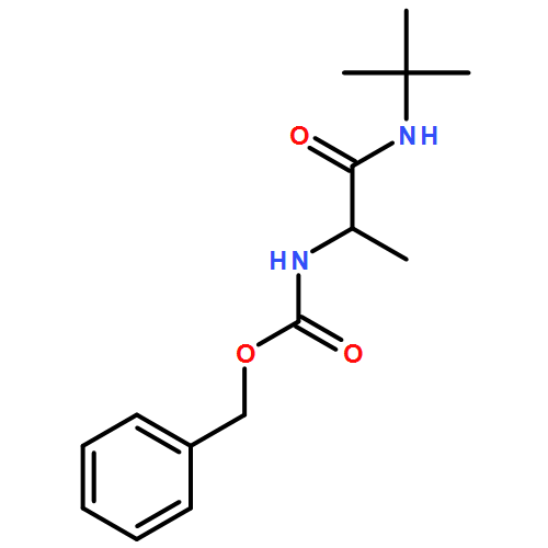 Carbamic acid, [(1S)-2-[(1,1-dimethylethyl)amino]-1-methyl-2-oxoethyl]-, phenylmethyl ester (9CI) 