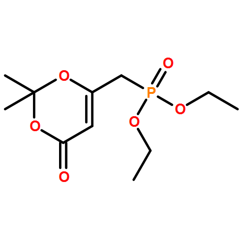 Phosphonic acid, P-[(2,2-dimethyl-4-oxo-4H-1,3-dioxin-6-yl)methyl]-, diethyl ester 