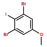 Benzene, 1,3-dibromo-2-iodo-5-methoxy- 