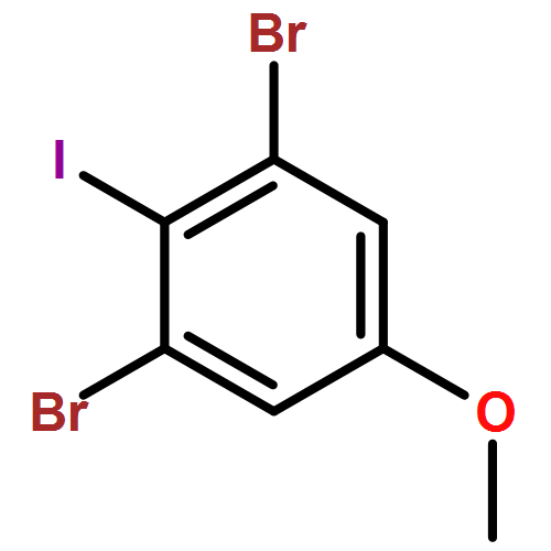 Benzene, 1,3-dibromo-2-iodo-5-methoxy- 