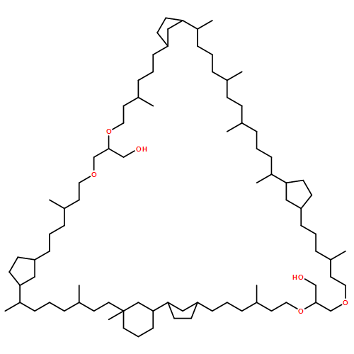 12,15,48,51-Tetraoxahexacyclo[67.3.1.12,5.122,25.138,41.158,61]heptaheptacontane-13,49-dimethanol, 9,18,26,30,33,37,45,54,62,66,69-undecamethyl-, (1S,2S,5S,9R,13R,18R,22S,25S,26R,30S,33S,37R,38S,41S,45R,49R,54R,58S,61S,62R,66S,69R)- 