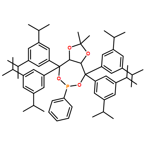 1,3-Dioxolo[4,5-e][1,3,2]dioxaphosphepin, 4,4,8,8-tetrakis[3,5-bis(1-methylethyl)phenyl]tetrahydro-2,2-dimethyl-6-phenyl-, (3aR,8aR)- 