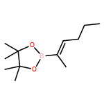 1,3,2-Dioxaborolane, 4,4,5,5-tetramethyl-2-[(1Z)-1-methyl-1-penten-1-yl]- 