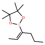 1,3,2-Dioxaborolane, 2-[(1Z)-1-ethylidenebutyl]-4,4,5,5-tetramethyl- (9CI) 