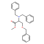 L-Serine, N,N,O-tris(phenylmethyl)-, methyl ester 