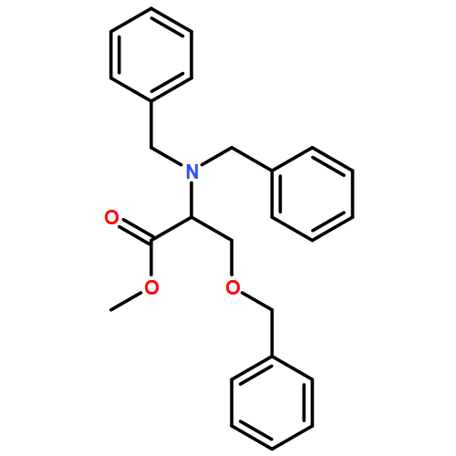 L-Serine, N,N,O-tris(phenylmethyl)-, methyl ester 