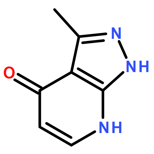 4H-Pyrazolo[3,4-b]pyridin-4-one, 1,7-dihydro-3-methyl- 