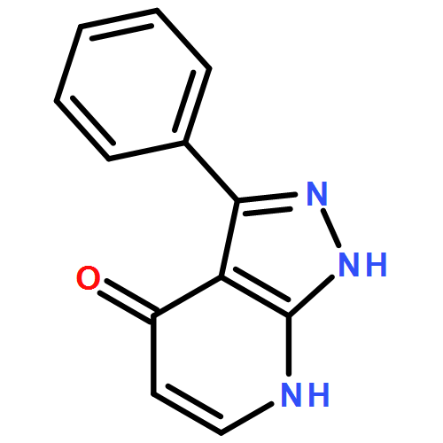 4H-Pyrazolo[3,4-b]pyridin-4-one, 1,7-dihydro-3-phenyl- 