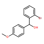 Benzenemethanol, 2-bromo-α-(4-methoxyphenyl)- 