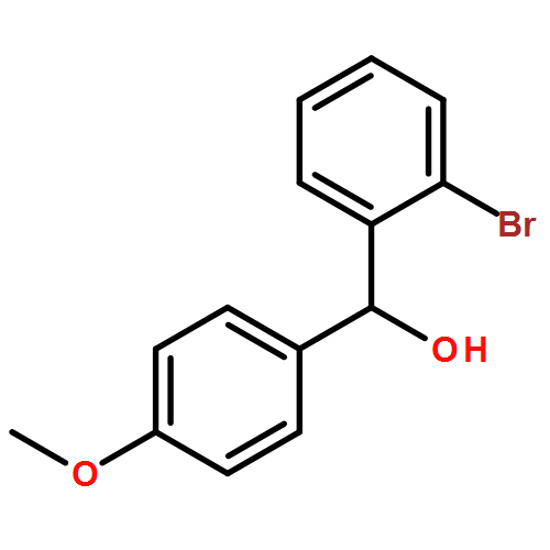 Benzenemethanol, 2-bromo-α-(4-methoxyphenyl)- 