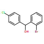 Benzenemethanol, 2-bromo-α-(4-chlorophenyl)- 