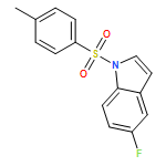 1H-Indole, 5-fluoro-1-[(4-methylphenyl)sulfonyl]-