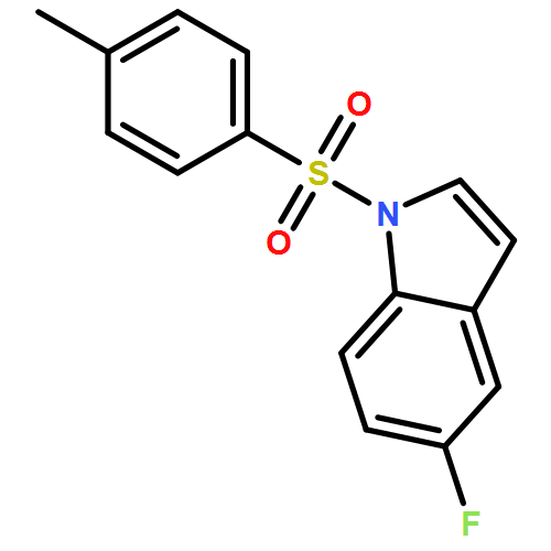 1H-Indole, 5-fluoro-1-[(4-methylphenyl)sulfonyl]-