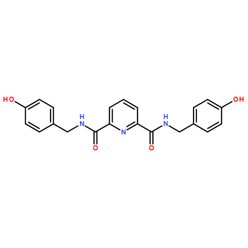 2,6-Pyridinedicarboxamide, N2,N6-bis[(4-hydroxyphenyl)methyl]- 