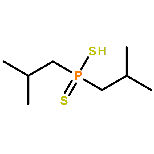 Phosphinodithioic acid, P,P-bis(2-methylpropyl)- 