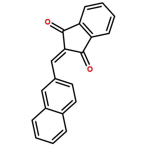 1H-Indene-1,3(2H)-dione, 2-(2-naphthalenylmethylene)- 