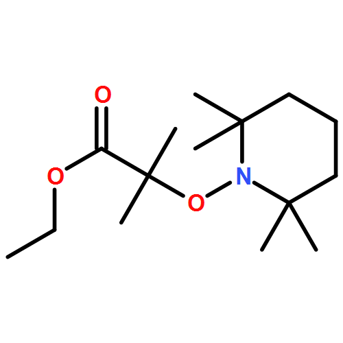 Propanoic acid, 2-methyl-2-[(2,2,6,6-tetramethyl-1-piperidinyl)oxy]-, ethyl ester 