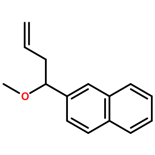 Naphthalene, 2-(1-methoxy-3-buten-1-yl)- 