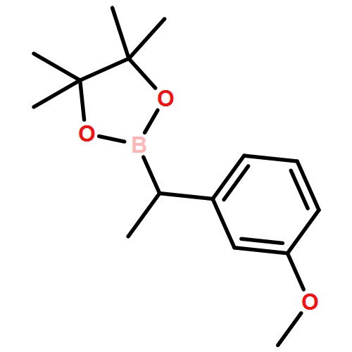 1,3,2-Dioxaborolane, 2-[1-(3-methoxyphenyl)ethyl]-4,4,5,5-tetramethyl- 