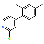 Pyridine, 2-chloro-4-(2,4,6-trimethylphenyl)- 