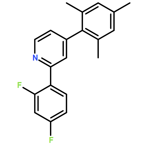 Pyridine, 2-(2,4-difluorophenyl)-4-(2,4,6-trimethylphenyl)- 