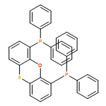 Phosphine, 4,6-phenoxathiindiylbis[diphenyl- (9CI) 