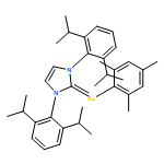 Gold, [1,3-bis[2,6-bis(1-methylethyl)phenyl]-1,3-dihydro-2H-imidazol-2-ylidene](2,4,6-trimethylphenyl)- 