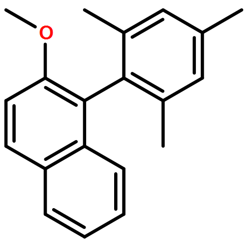 Naphthalene, 2-methoxy-1-(2,4,6-trimethylphenyl)- 