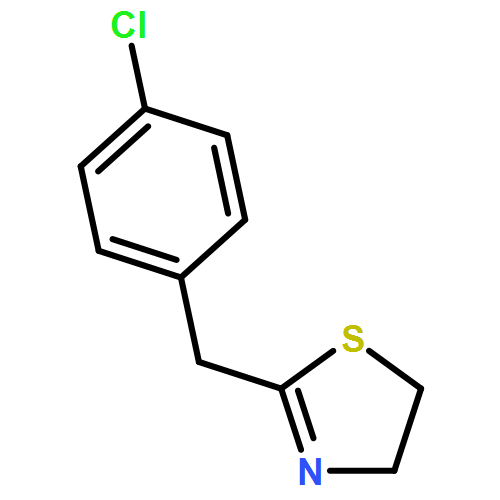 Thiazole, 2-[(4-chlorophenyl)methyl]-4,5-dihydro- 