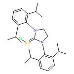 Gold, [1,3-bis[2,6-bis(1-methylethyl)phenyl]-2-imidazolidinylidene]chloro- 