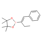 1,3,2-Dioxaborolane, 4,4,5,5-tetramethyl-2-[(1Z)-1-(phenylmethylene)propyl]- 