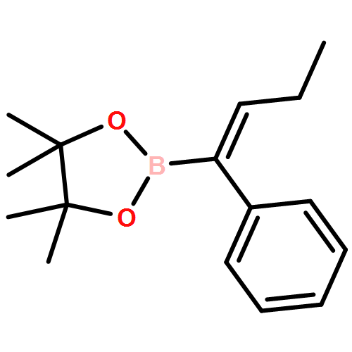 1,3,2-Dioxaborolane, 4,4,5,5-tetramethyl-2-[(1Z)-1-phenyl-1-buten-1-yl]- 