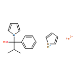 Ferrocene, (1-hydroxy-2-methyl-1-phenylpropyl)- (9CI) 