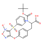 L-Tyrosine, N-[(1,1-dimethylethoxy)carbonyl]-O-[5-oxido-4-(phenylsulfonyl)-1,2,5-oxadiazol-3-yl]- 