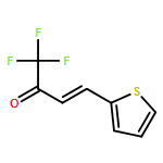 3-Buten-2-one, 1,1,1-trifluoro-4-(2-thienyl)-, (3E)- 