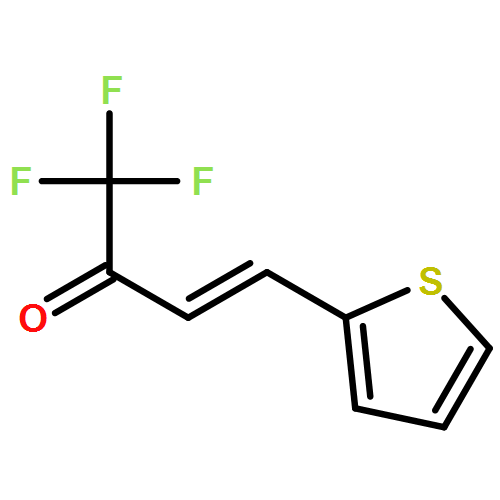 3-Buten-2-one, 1,1,1-trifluoro-4-(2-thienyl)-, (3E)- 