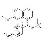 Cinchonan, 6-methoxy-9-[(trimethylsilyl)oxy]-, (9S)- 