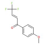 2-Buten-1-one, 4,4,4-trifluoro-1-(4-methoxyphenyl)-, (2E)- 